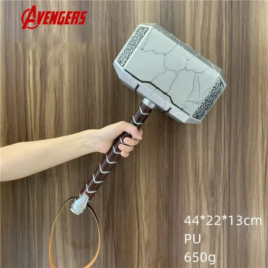 Marvel The Avengers Thor Odinson Thors Hammer, 44 cm, Grau - Bild 3