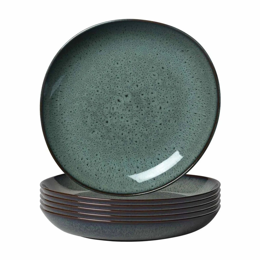 Villeroy & Boch like. Schalen flach Lave Gris, 6er Set, Durchmesser: 27 cm - Bild 2