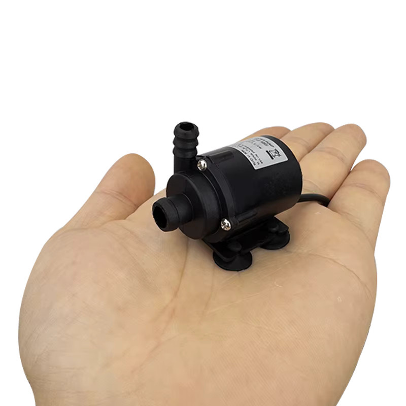 Leise bürstenlose Mini Tauchpumpe von xmshxltd in Schwarz mit 280 l/h Förderleistung und 220 cm Förderhöhe für Aquarium und Computer-Wasserkühlung - Bild 4