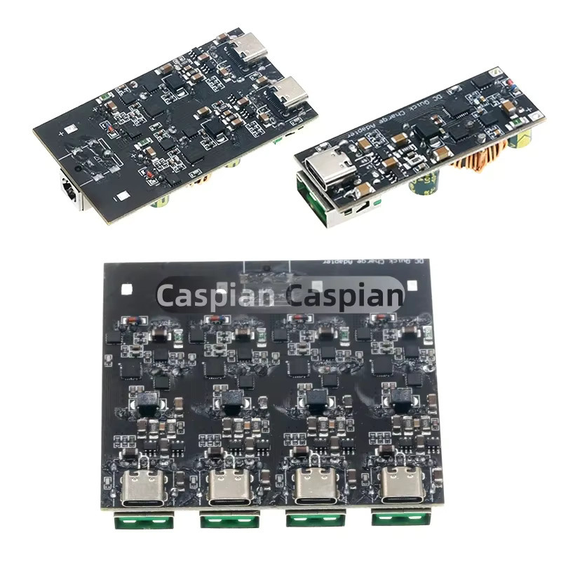 USB Typ-C Schnellladegerät Modul mit 4-Wege-Funktion SW3518 / SW3516 für Huawei, Schwarz - Bild 3