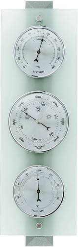 TFA Dostmann Analoge Wetterstation mit 12 bis 24 Stunden Vorhersage in Grau - Bild 1