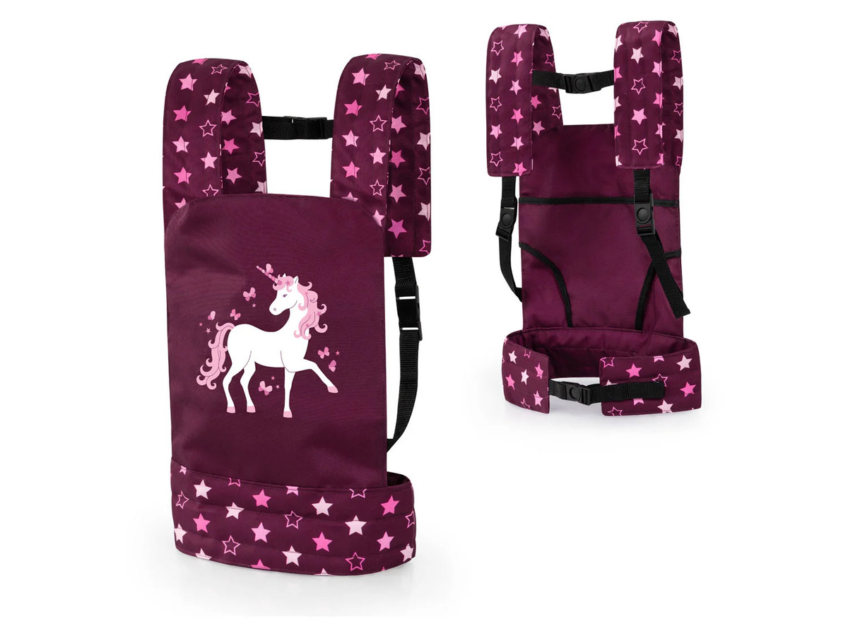 BAYER DESIGN Puppen-Tragegurt bordeaux Sterne - Bild 3