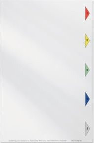 Eichner Register-Vorblatt A4 neutral blanko - Bild 1