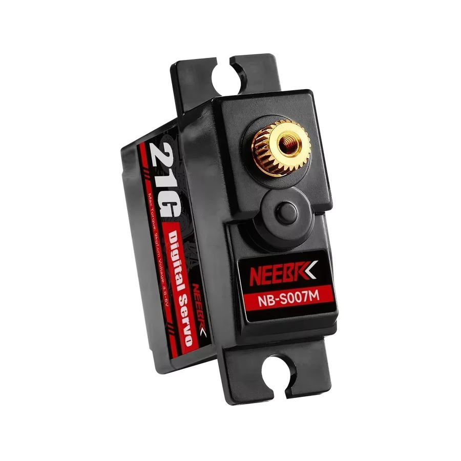 NEEBRC Metal Gear Wasserdichtes digitales RC-Servo, Metall, Schwarz - Bild 2