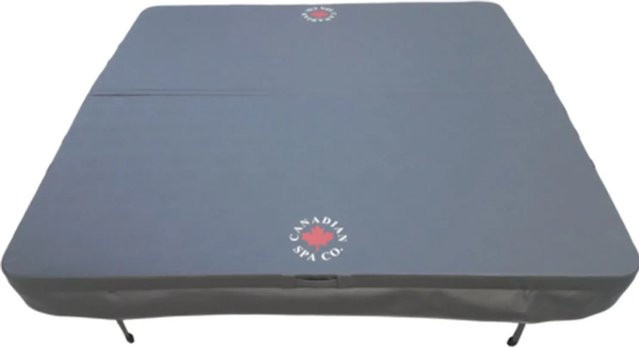 Canadian Spa Isolierabdeckung Delux für Whirlpools, Grau, B/T/H: 203 x 203 x 13 cm - Bild 1