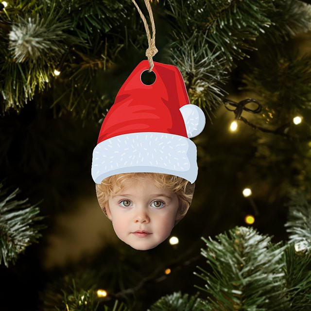 50 Stück WEIGAO Personalisierbare Weihnachts Geschenkanhänger mit Weihnachtsmütze, Rentier und Elf Design aus Fotopapier für deine Weihnachtsfeier - Bild 1