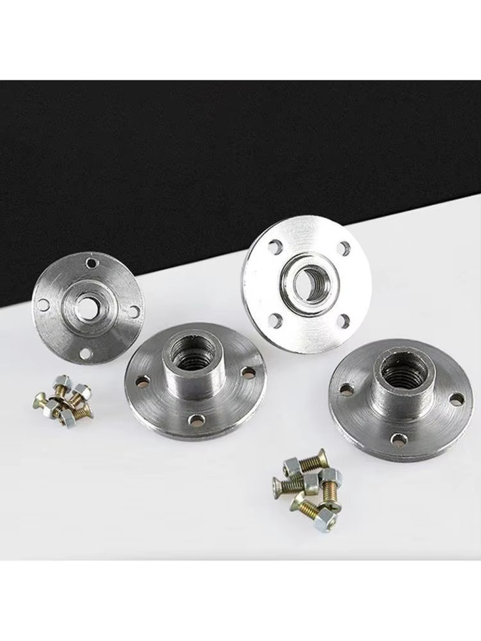 VIBRATITE Kohlenstoffstahlflansch für Winkelschleifer zur Befestigung von Sägeblatt-Trennscheiben, M10-20 mm / M14-22 mm / M14-25,4 mm - Bild 3