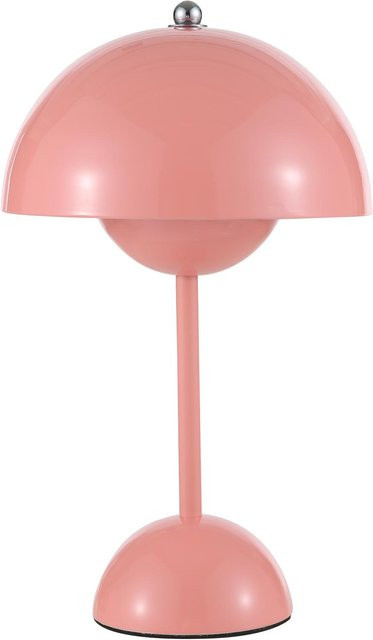 Neoglint USB wiederaufladbare LED Tischlampe mit Touch-Steuerung und RGB-Funktion, dekoratives Nachtlicht für Schlafzimmer und Kinderzimmer, rosa - Bild 1