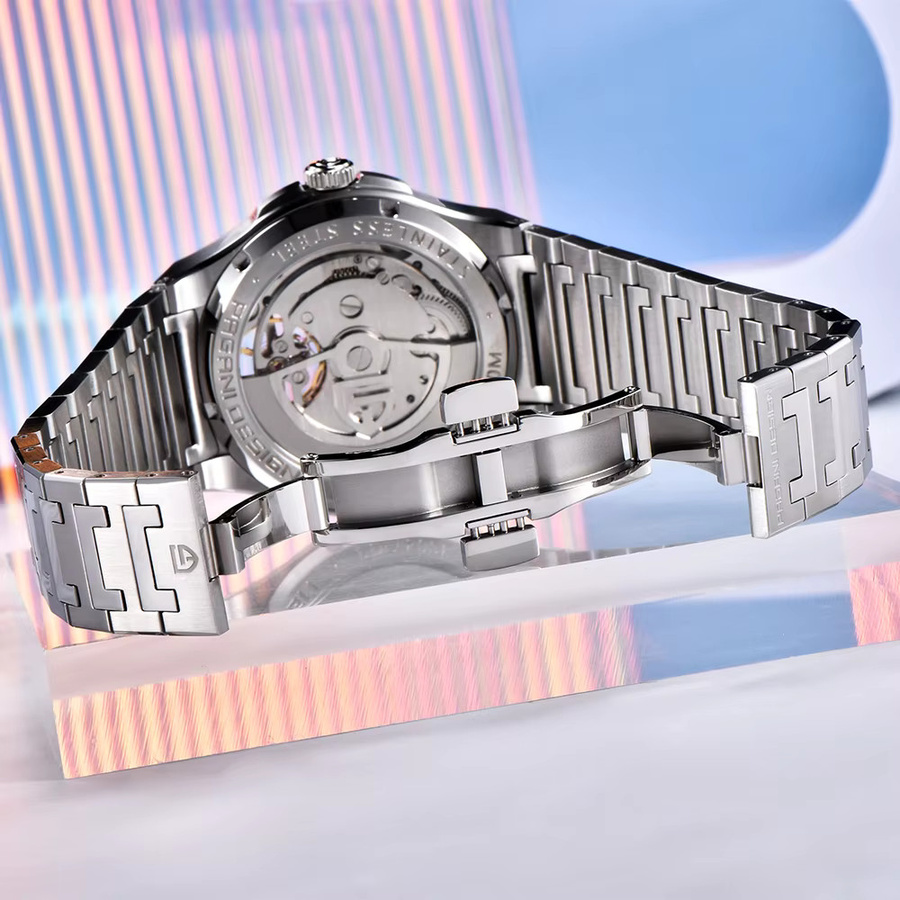 PAGANI DESIGN Armbanduhr Automatik, Edelstahl, Saphirglas, 42 mm, Herren - Bild 6