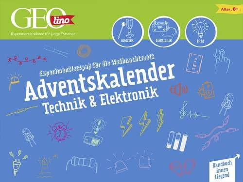GEOlino Technik & Elektronik Adventskalender, ab 8 Jahren - Bild 1
