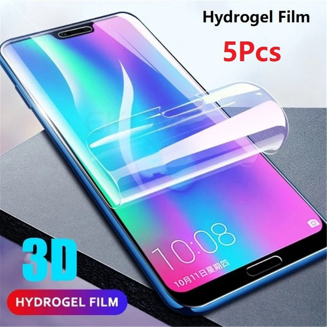 5 Stück Hydrogel Displayschutzfolie für Huawei Nova Serie, transparent - Bild 1