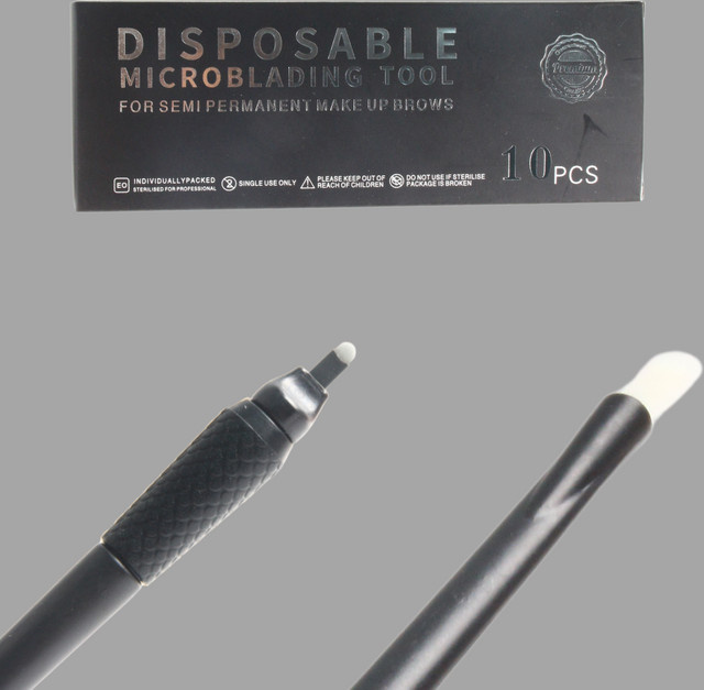 cjmio Einweg-Microblading-Werkzeuge, 18 Pins, 0,15 mm, U-förmig - Bild 1