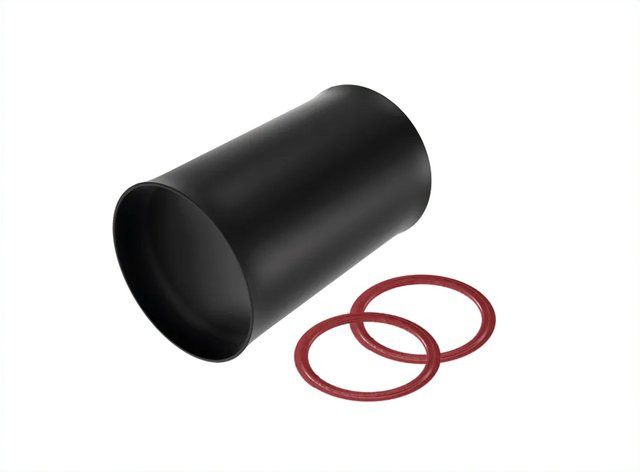 Heatpex Flexrohr Verbinder aus Kunststoff mit 2 Dichtungen, Durchmesser: 75 mm - Bild 1
