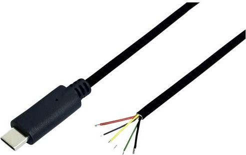 BKL Electronic USB-C PD Anschlusskabel 100 Watt in Schwarz - Bild 1