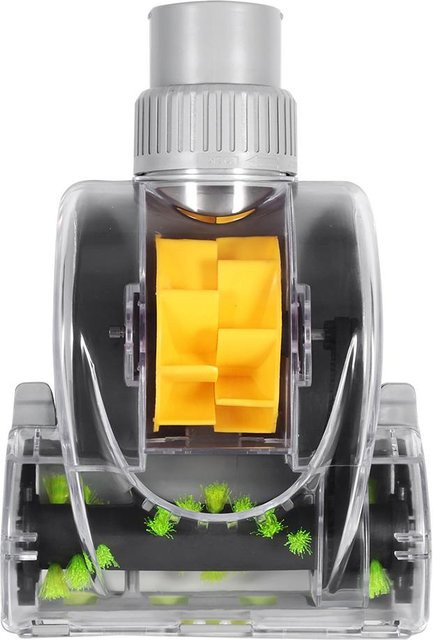 TOMTOP JMS Turbo-Bodenbürste für Haushaltsstaubsauger zur Tiefenreinigung von Staub, Schmutz und Milben, Grau, Durchmesser: 3,2 cm - Bild 1
