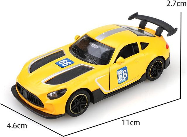 Linyi toy car Benz Gt Rennwagen, Legierungsmodellauto, 1:43, ab 4 Jahre - Bild 1