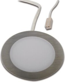 hera LED-Einbauleuchte FAR 58 in Edelstahloptik, Silber, Warmweiß, dimmbar und Smart Home kompatibel (Zigbee, Casambi, WiFi) - Bild 1