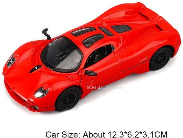 Linyi toy car Pagani Huayra Zonda Utopia Supersportwagen Modell, 1:36, ab 14 Jahren - Bild 1