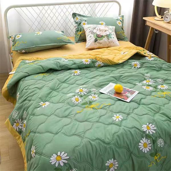 Luxus Patchwork Steppdecke aus Baumwolle für Frühling und Sommer, B/B: 200 x 230 cm - Bild 1