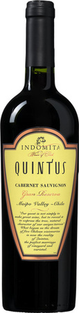Quintus Gran Reserva Cabernet Sauvignon Rotwein, Chile, 0,75 l