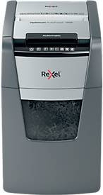 Rexel Optimum AutoFeed+ 150X Aktenvernichter in Schwarz und Grau mit Vollautomatik, Partikelschnitt 4 x 28 mm, P-4 Sicherheitsstufe und 44 l Behälterkapazität - Bild 2