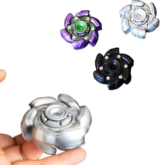 Meade Mecha-Linkage Fidget Spinner, purple - Bild 1