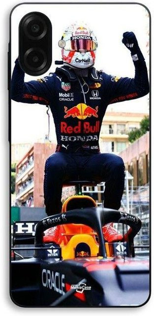 Samsung Galaxy A07 Maniacase Handyhülle Max Verstappen Formel 1 Schwarz - Bild 1