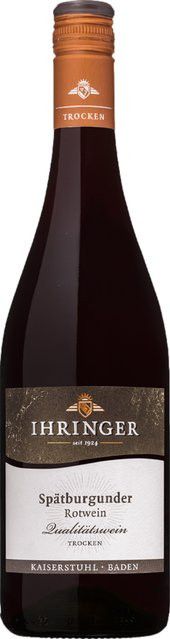 Ihringer Spätburgunder Rotwein, Pinot Noir, Baden, trocken, 2022, 0,75 l - Bild 1