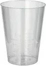 Papstar Trinkbecher Tumbler transparent 200 ml - Bild 1