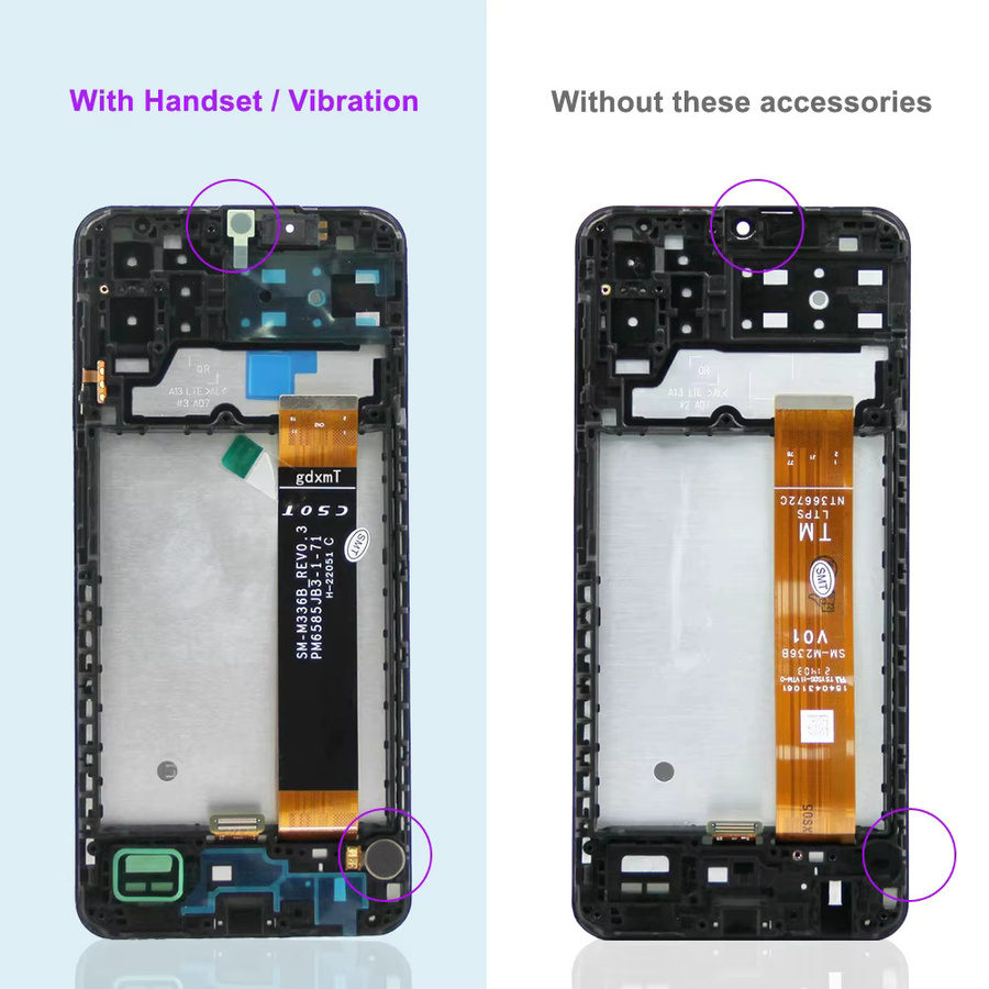 Samsung A13 4G LCD Display mit Touchscreen Digitizer in Schwarz, 6.5 Zoll - Bild 2