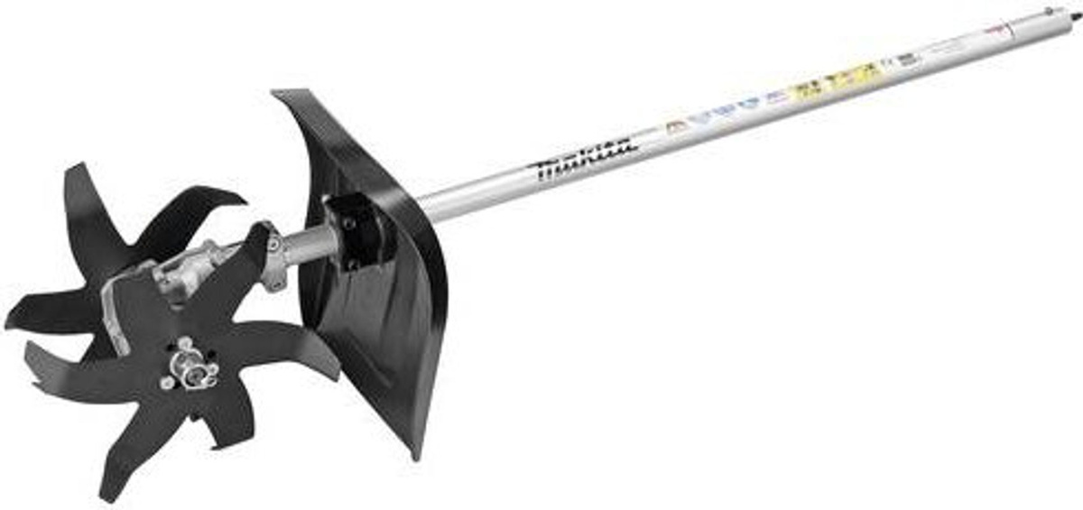 Makita Kultivatoraufsatz 195707-2 mit 6 Zähnen, Breite: 16 cm, Länge: 110 cm, passend für Makita DUX18ZX1 und DUX60 - Bild 2