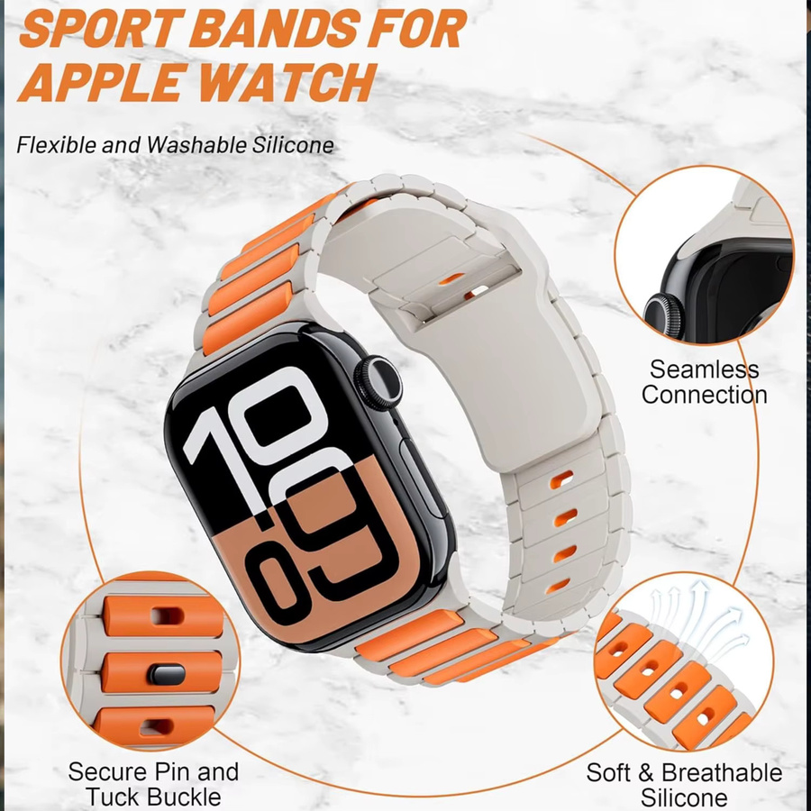 RWBANDS Uhrenarmband Silikon, Unisex - Bild 3