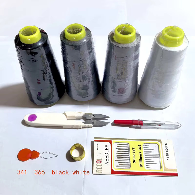 Vestone Nähgarn-Set für Reparaturen in Schwarz, Weiß und Multicolour - Bild 2