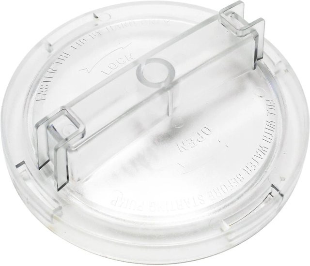 Sunsun Ersatzteil Filterdeckel für Schwimmbadpumpen und Poolfilteranlagen in Schwarz und Transparent - Bild 1