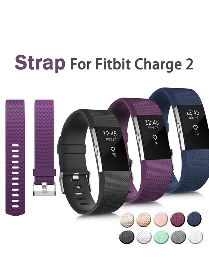 Fitbit Uhrenarmband TPU, Schwarz, Unisex - Bild 6