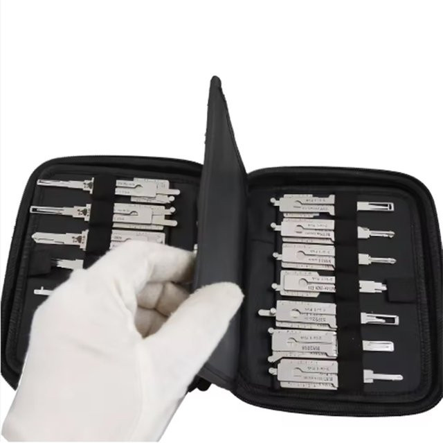 LISHI 2in1 Decoder-Set 28-teiliges Schlossöffner Werkzeug für HU66 HU64 HU101 HU100 in Silber - Bild 1