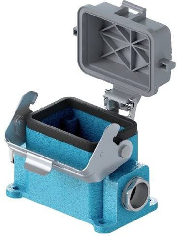 Wieland Electric Gehäuseunterteil 70.344.0636.0 aus Zink in Blau - Bild 1