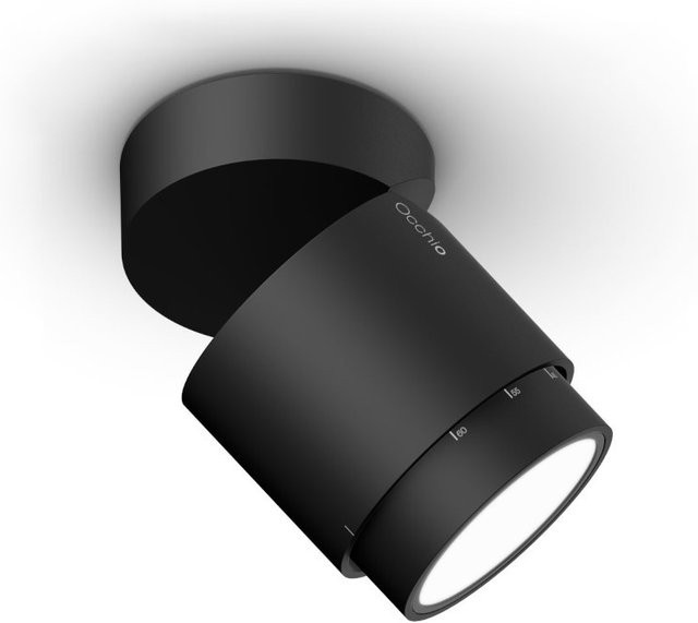 Occhio lui volto VOLT LED-Deckenstrahler Schwarz matt mit Zoom-Funktion und warmweißem Licht (3000K) - Bild 1