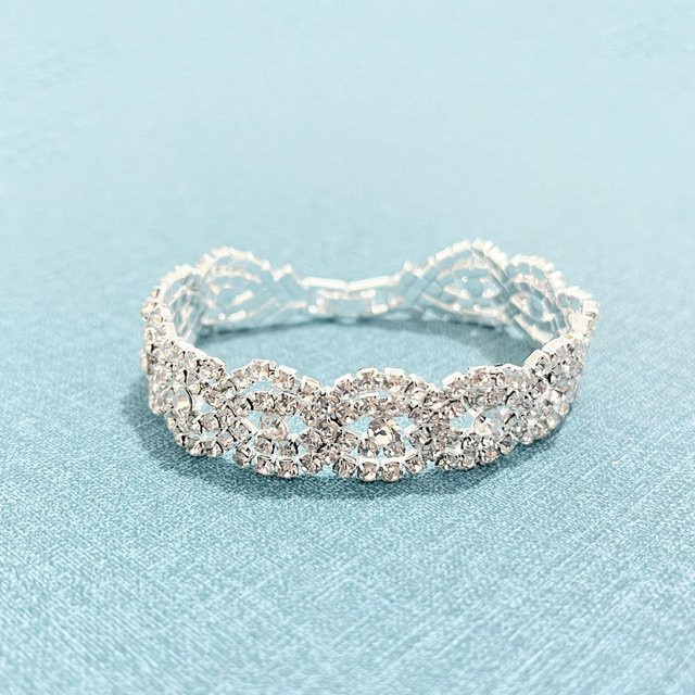 Armband Silber, Zirkonia, Kristall, Damen - Bild 1