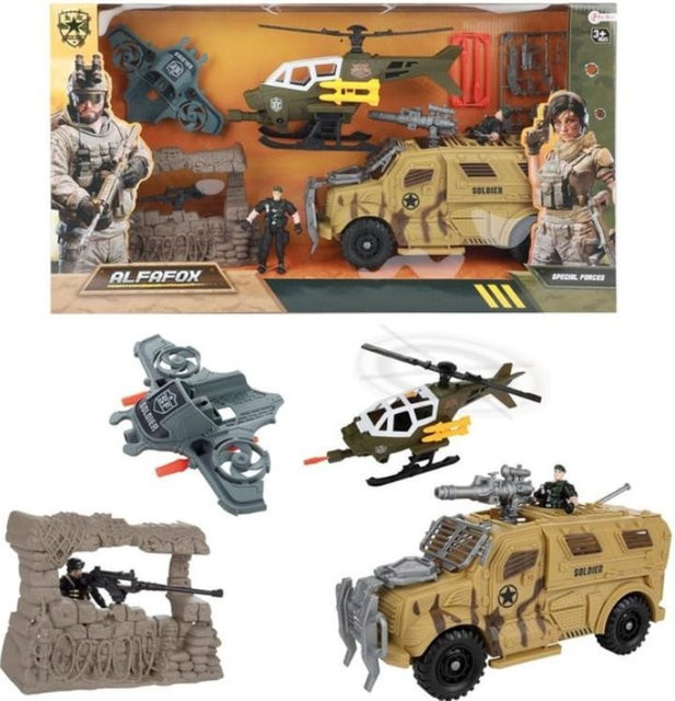 Toi-Toys ALFAFOX XXL Spielset, Militär, ab 6 Jahre - Bild 1