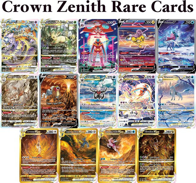 PKM Crown Zenith Proxy Foil DIY Spielkarten, Set / Bundle - Bild 1