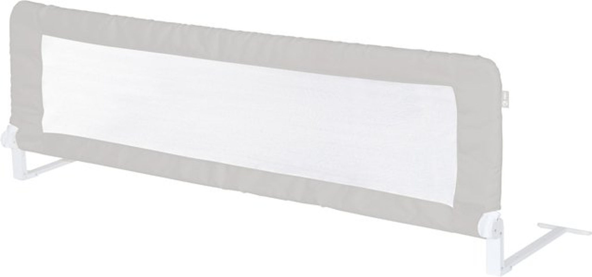 Roba Bettschutzgitter Klipp-Klapp Rausfallschutz für Babys und Kinder, grau, Höhe: 50 cm, Breite: 135 cm - Bild 3