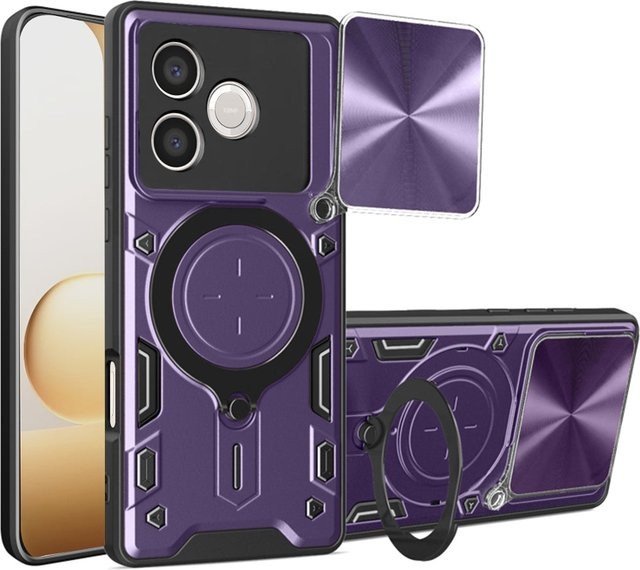 Techsuit CamGuard Pro Schutzhülle für Honor 600 Lite in Lila - Bild 1