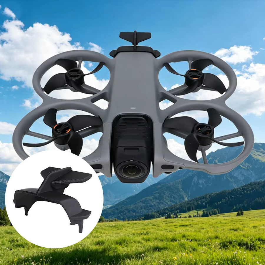 DJI AVATA 360 Drohne Heckflügel in Schwarz mit Batterie-Anti-Release-Schnalle zur Erhöhung von Navigationsgeschwindigkeit und Stabilität - Bild 3