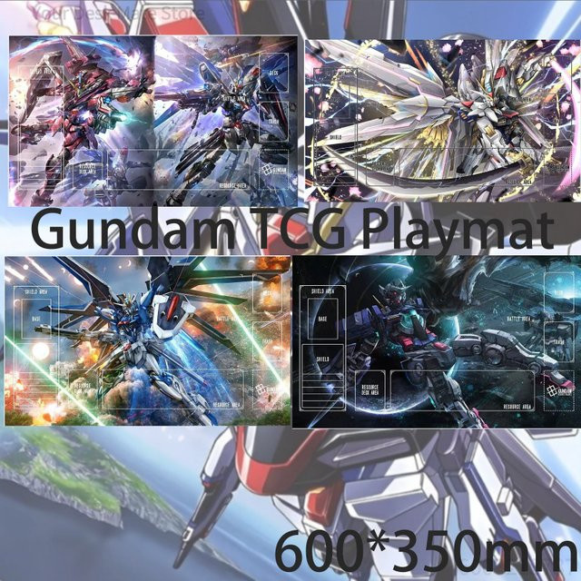 Bandai Gundam Strike Freedom Kartenspiel-Matte, Bunt / Mehrfarbig - Bild 1