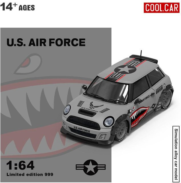 Linyi toy car Vor-Coolcar Hai-Mund Lack Legierung Druckgussauto, 1:64, ab 14 Jahren - Bild 1