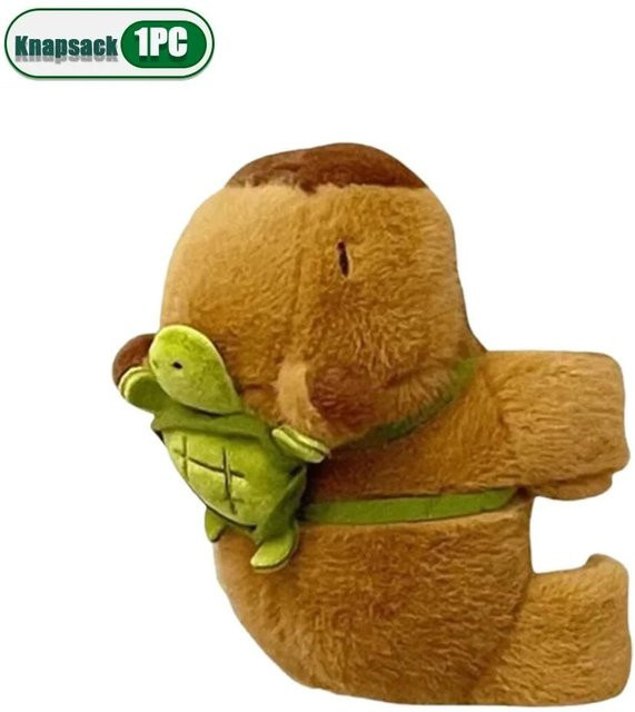 Rytanda Capybara Klatschen Kreis, Capybara Plüsch Handring, Braun - Bild 1
