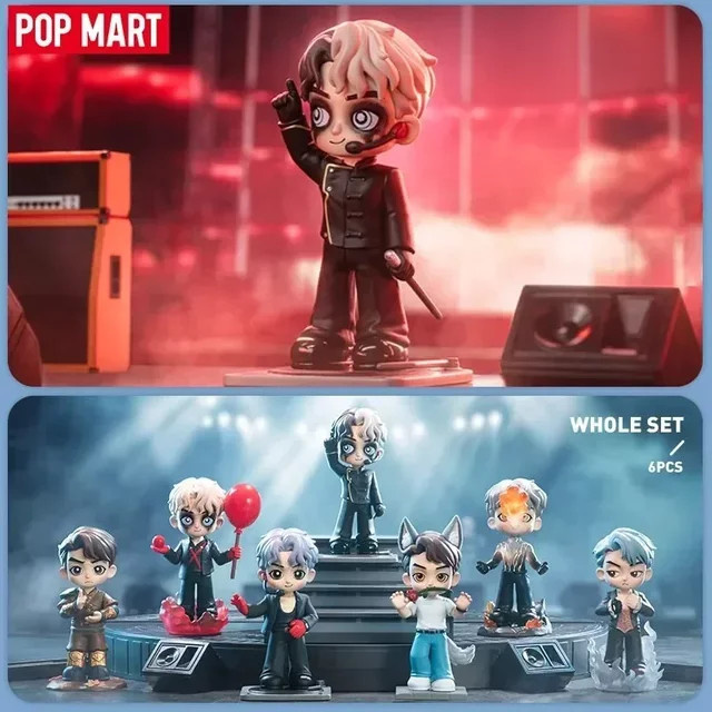 POP MART Jackson Wang Magic Man Serie, Anime Action Figure, Blind Box - Bild 1