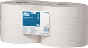 Tork Mehrzweck-Putzrolle 2-lagig weiß 340 m mit Rollenbreite: 23 cm - Bild 1