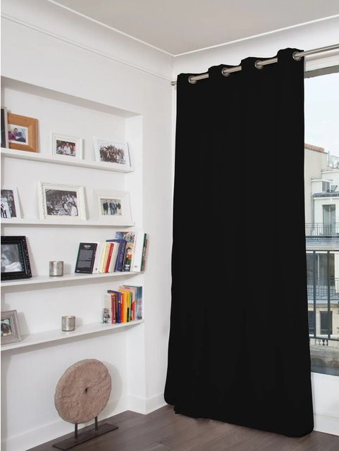 Moondream Verdunkelungsvorhang Schwarz B: 145 cm, H: 260 cm - Bild 1
